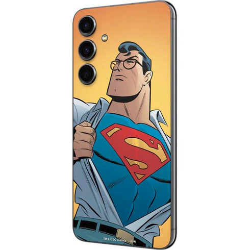 DC Comics Superman 90's Animated Series Galaxy S23 FE Skin