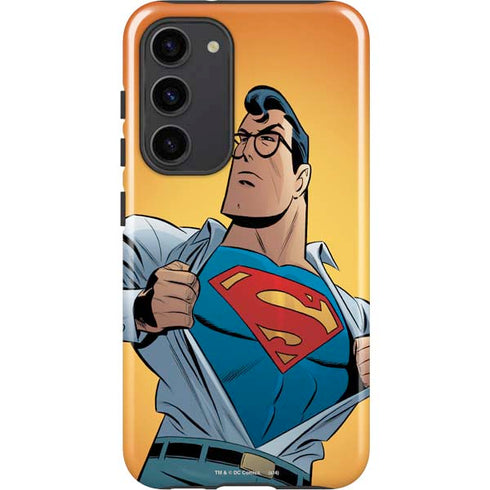DC Comics Superman 90's Animated Series Galaxy S23 Plus Pro Case
