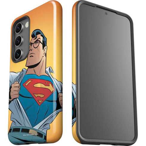DC Comics Superman 90's Animated Series Galaxy S23 Plus Pro Case