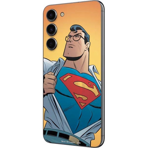 DC Comics Superman 90's Animated Series Galaxy S23 Plus Skin