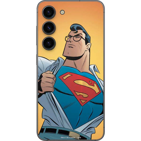 DC Comics Superman 90's Animated Series Galaxy S23 Skin