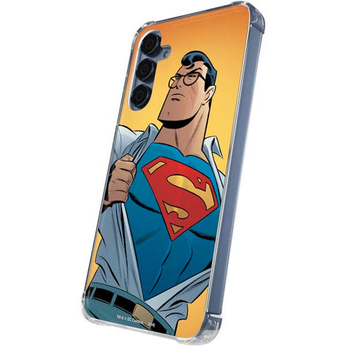 DC Comics Superman 90's Animated Series Galaxy S24 Clear Case