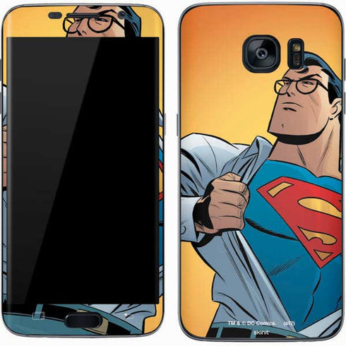 DC Comics Superman 90's Animated Series Galaxy S7 Skin