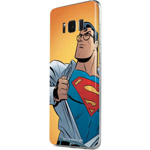 DC Comics Superman 90's Animated Series Galaxy S8 Plus Skin