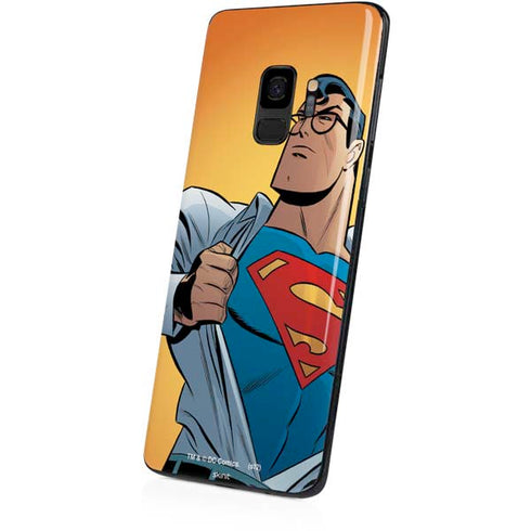 DC Comics Superman 90's Animated Series Galaxy S9 Skin