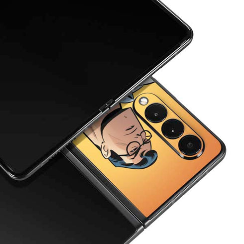 DC Comics Superman 90's Animated Series Galaxy Z Fold3 5G Skin