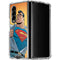 DC Comics Superman 90's Animated Series Galaxy Z Fold4 5G Clear Case
