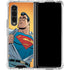 DC Comics Superman 90's Animated Series Galaxy Z Fold4 5G Clear Case