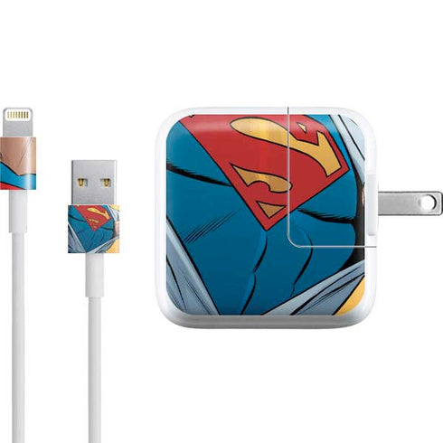 DC Comics Superman 90's Animated Series iPad Charger (10W USB) Skin
