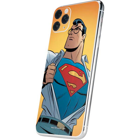 DC Comics Superman 90's Animated Series iPhone 11 Pro Max Skin