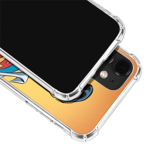 DC Comics Superman 90's Animated Series iPhone 12 Clear Case