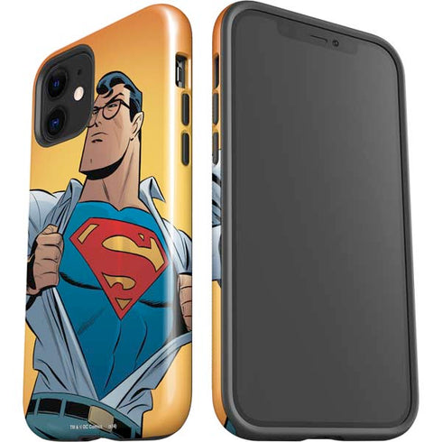 DC Comics Superman 90's Animated Series iPhone 12 Mini Impact Case