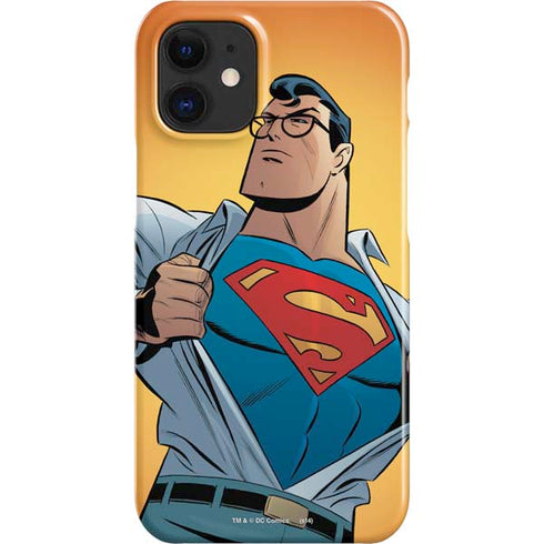 DC Comics Superman 90's Animated Series iPhone 12 Mini Lite Case