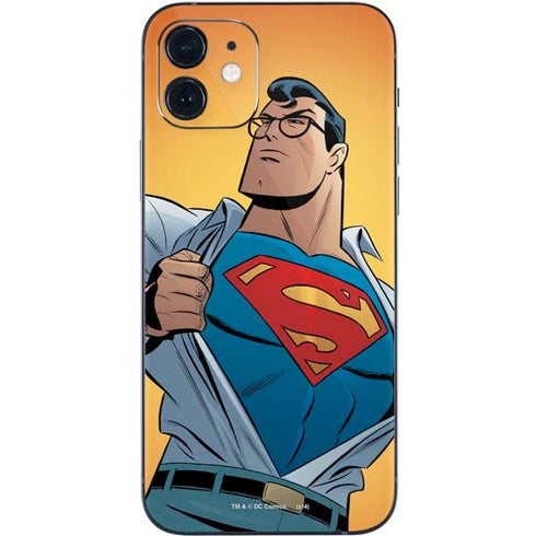 DC Comics Superman 90's Animated Series iPhone 12 Mini Skin