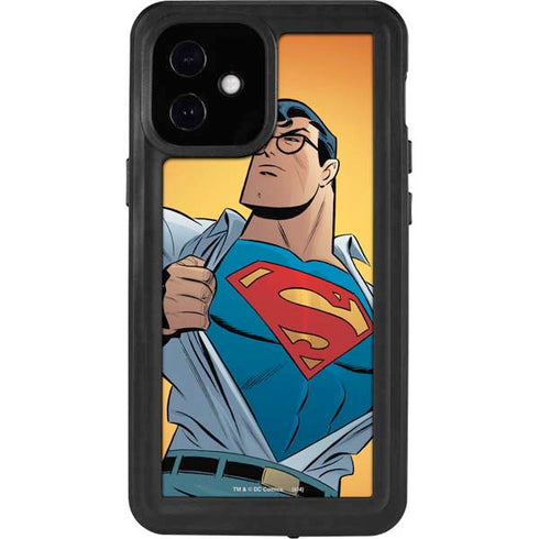DC Comics Superman 90's Animated Series iPhone 12 Mini Waterproof Case