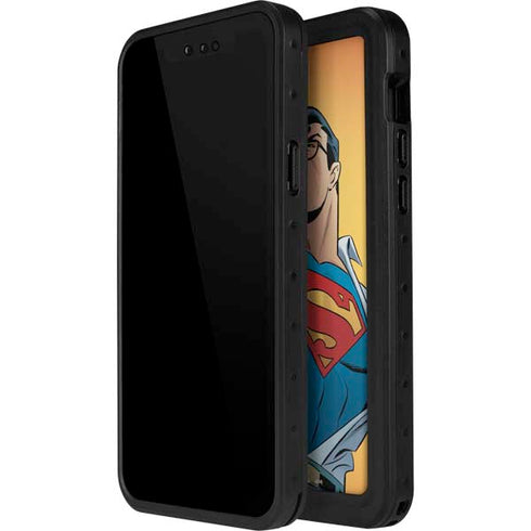 DC Comics Superman 90's Animated Series iPhone 12 Pro Waterproof Case