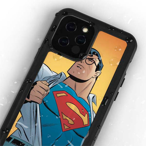 DC Comics Superman 90's Animated Series iPhone 12 Pro Waterproof Case
