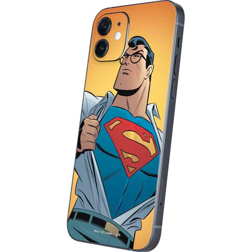 DC Comics Superman 90's Animated Series iPhone 12 Skin
