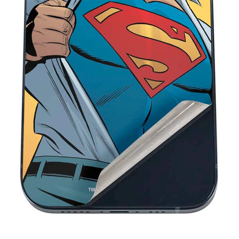 DC Comics Superman 90's Animated Series iPhone 12 Skin