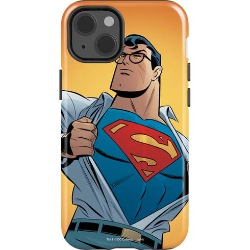 DC Comics Superman 90's Animated Series iPhone 13 Impact Case