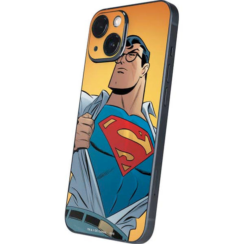 DC Comics Superman 90's Animated Series iPhone 13 Mini Skin