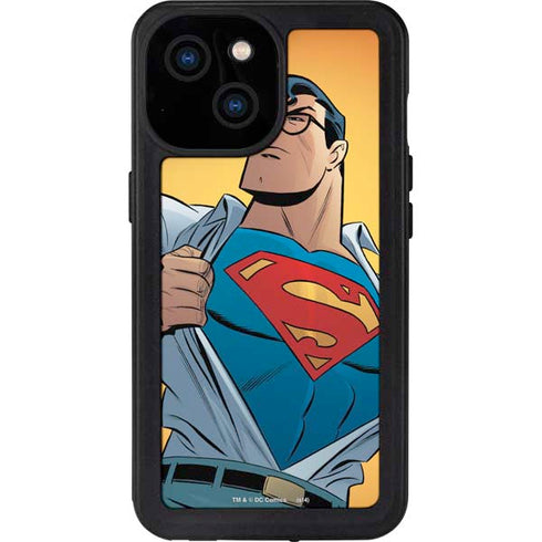 DC Comics Superman 90's Animated Series iPhone 13 Mini Waterproof Case