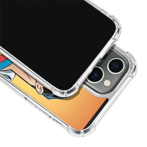 DC Comics Superman 90's Animated Series iPhone 13 Pro Clear Case