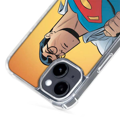 DC Comics Superman 90's Animated Series iPhone 15 Plus MagSafe Case