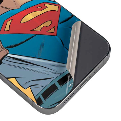 DC Comics Superman 90's Animated Series iPhone 14 Pro Skin