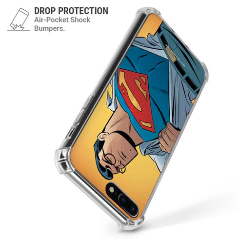 DC Comics Superman 90's Animated Series iPhone 7/8 Plus Clear Case