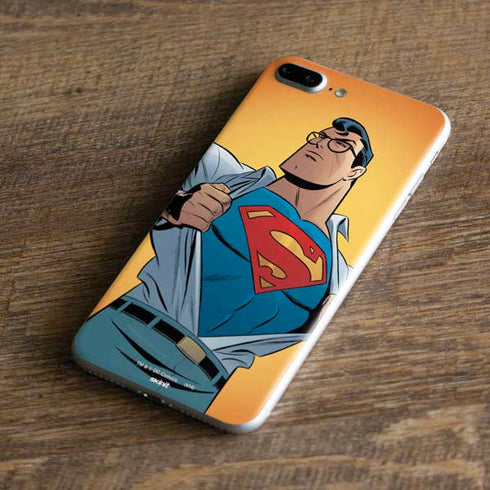 DC Comics Superman 90's Animated Series iPhone 8 Plus Skin