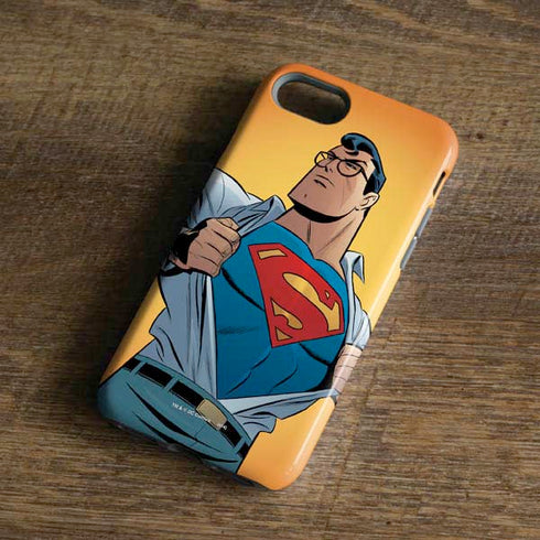 DC Comics Superman 90's Animated Series iPhone 8 Pro Case