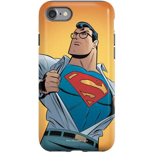 DC Comics Superman 90's Animated Series iPhone SE (2nd & 3rd Gen) Pro Case