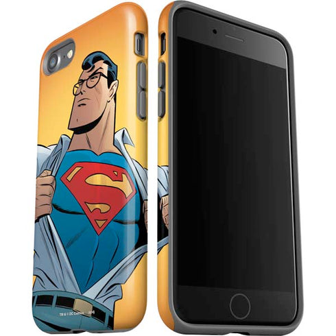 DC Comics Superman 90's Animated Series iPhone SE (2nd & 3rd Gen) Pro Case