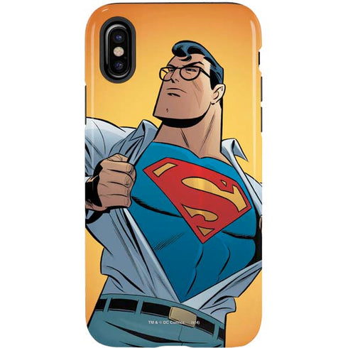 DC Comics Superman 90's Animated Series iPhone X Pro Case