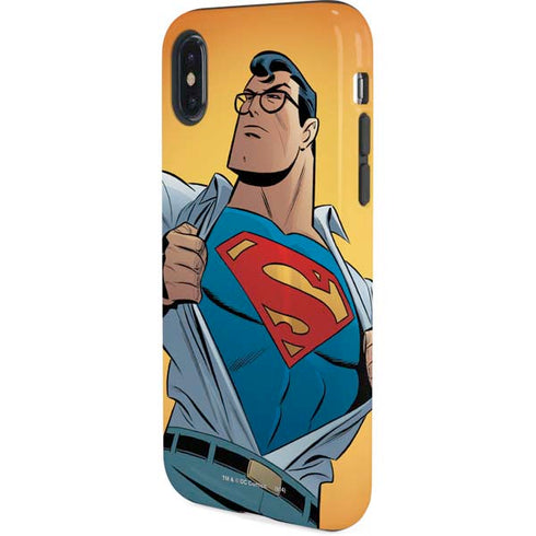 DC Comics Superman 90's Animated Series iPhone X Pro Case
