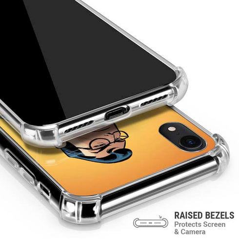DC Comics Superman 90's Animated Series iPhone XR Clear Case