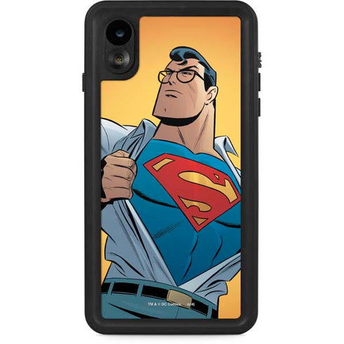 DC Comics Superman 90's Animated Series iPhone XR Waterproof Case