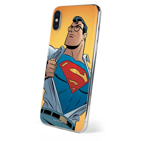 DC Comics Superman 90's Animated Series iPhone XS Max Skin