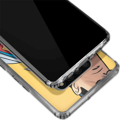 DC Comics Superman 90's Animated Series LG Stylo 6 Clear Case
