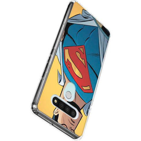 DC Comics Superman 90's Animated Series LG Stylo 6 Clear Case