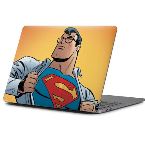 DC Comics Superman 90's Animated Series Apple MacBook Pro 13-inch Skin