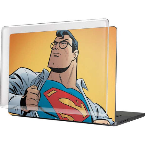 DC Comics Superman 90's Animated Series MacBook Pro 16in (2021-25) Case plus Skin