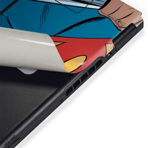 DC Comics Superman 90's Animated Series Nintendo Switch Bundle Skin