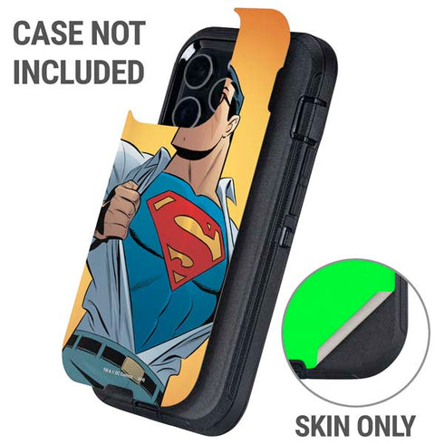DC Comics Superman 90's Animated Series Otterbox Defender iPhone Skin
