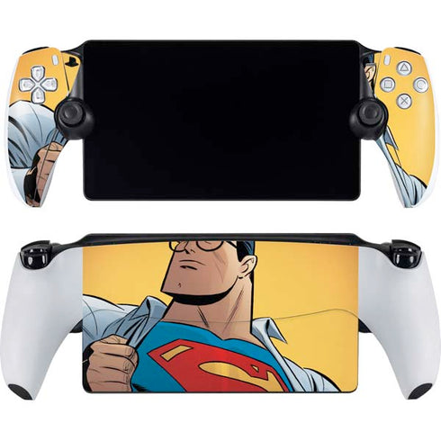 DC Comics Superman 90's Animated Series PlayStation Portal Remote Player Skin