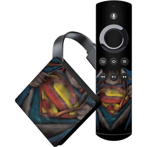 DC Comics Superman Pastel Art Amazon Fire TV Skin