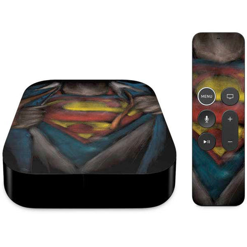 DC Comics Superman Pastel Art Apple TV Skin