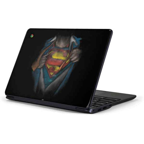DC Comics Superman Pastel Art Samsung Chromebook Skin