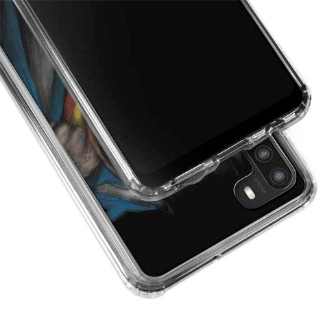 DC Comics Superman Pastel Art Galaxy A21 Clear Case